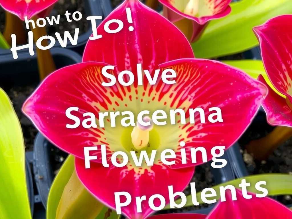 How to fix Sarracenia flowering problems: 6 bloom support solutions
