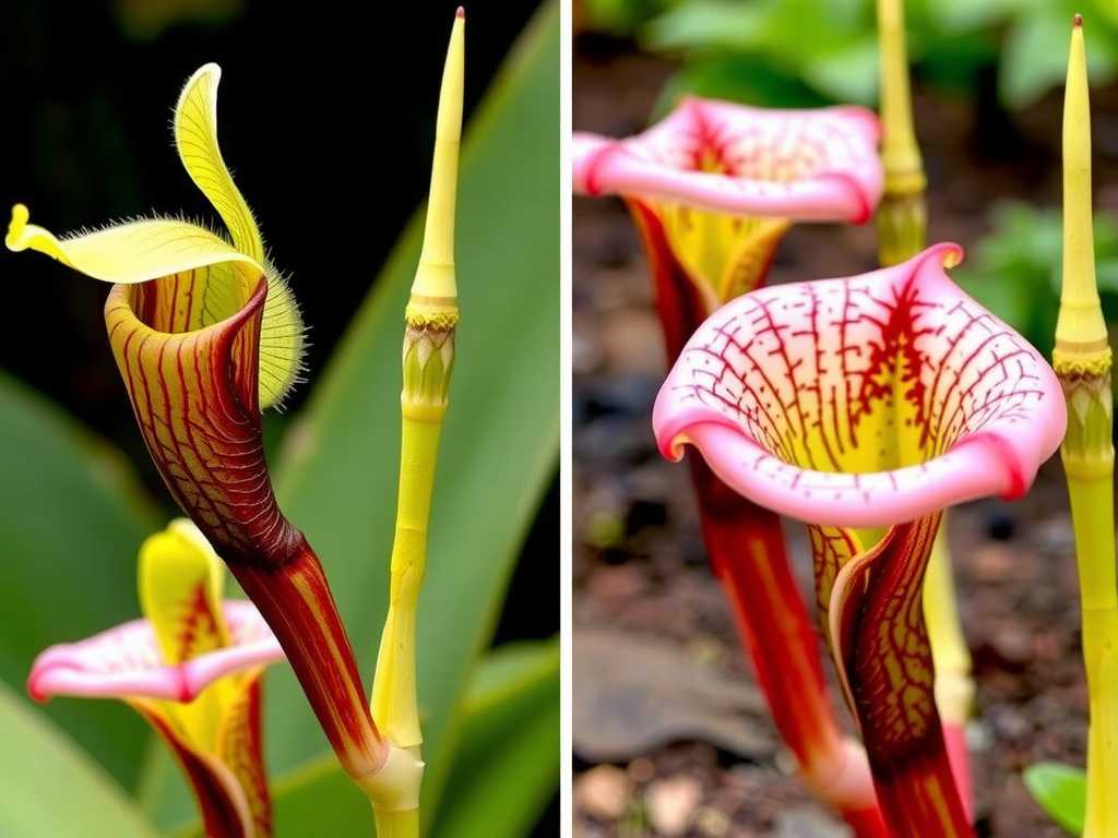 How to identify Sarracenia hybrids: 6 cross-breed characteristics tricks(1) How to identify Sarracenia hybrids: 6 cross-breed characteristics tricks(1)