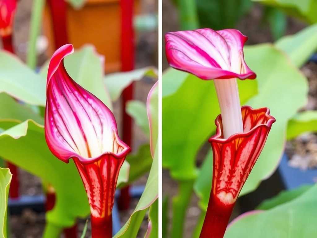 How to identify Sarracenia leucophylla varieties: 4 cultivar tricks(1) How to identify Sarracenia leucophylla varieties: 4 cultivar tricks(1)