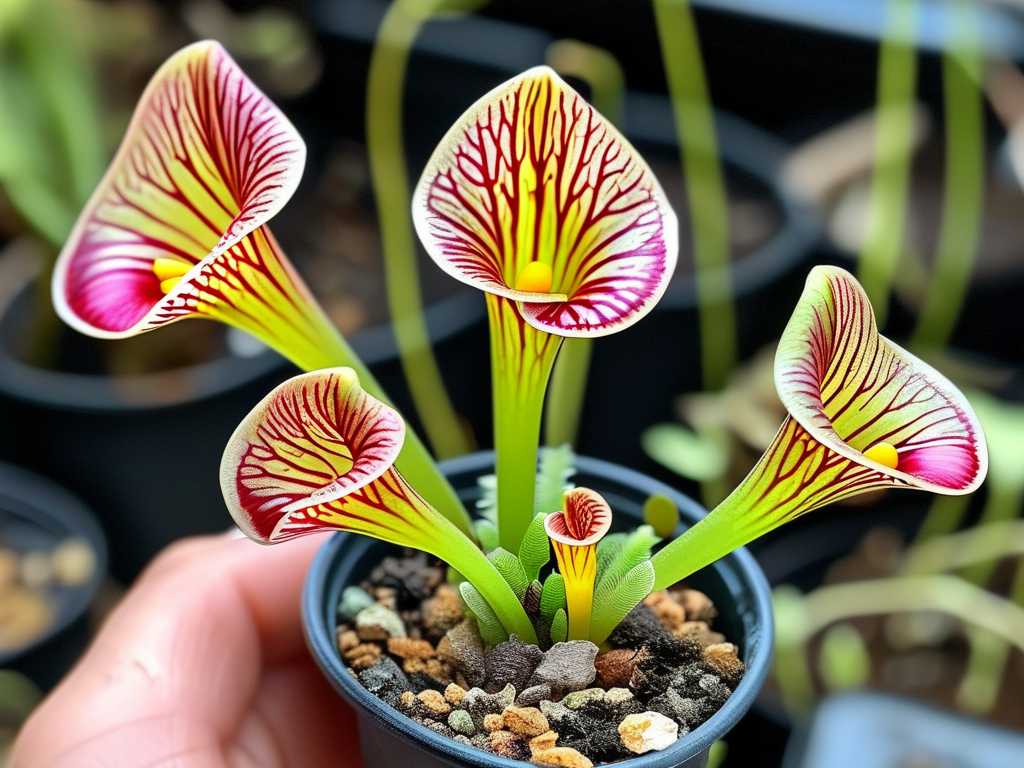 How to choose Sarracenia for small pots: 4 dwarf variety tips