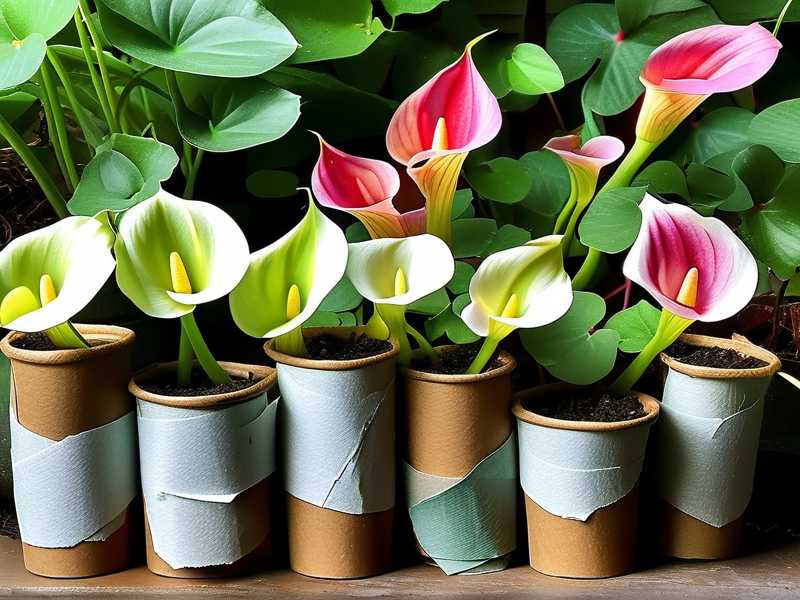 How to wrap Sarracenia pitchers loosely in soft paper during cold weather transport