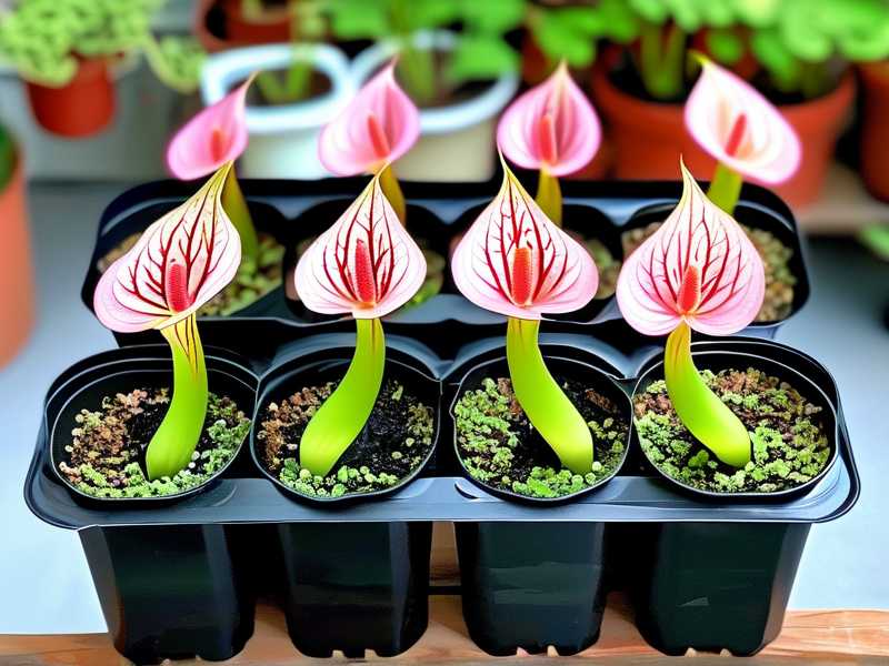 How to transport potted Sarracenia safely without breaking fragile pitcher hoods