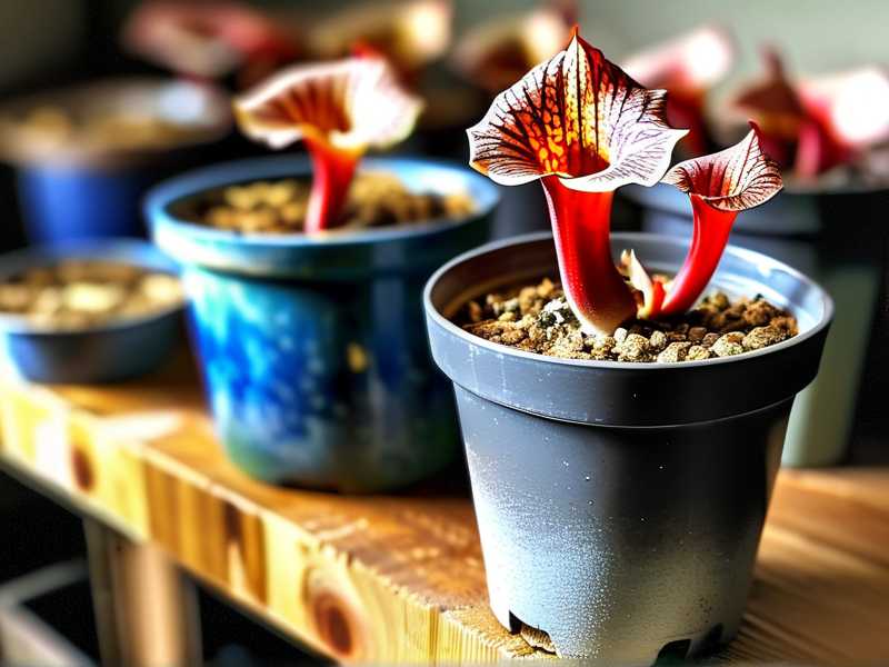 How to pre-moisten dry peat thoroughly before blending full Sarracenia potting batches