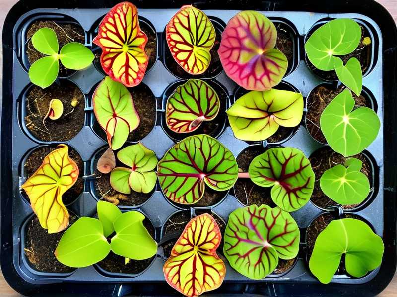 How to space newly divided Sarracenia clumps to avoid root competition in shared trays