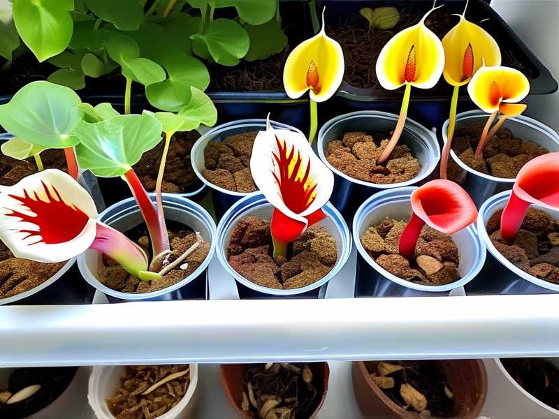 How to stratify Sarracenia seed batches in damp peat inside refrigerator containers
