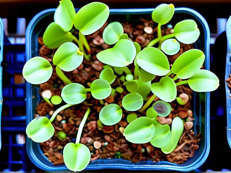 How to use shallow wide seed trays to avoid overcrowding germinating Sarracenia seeds