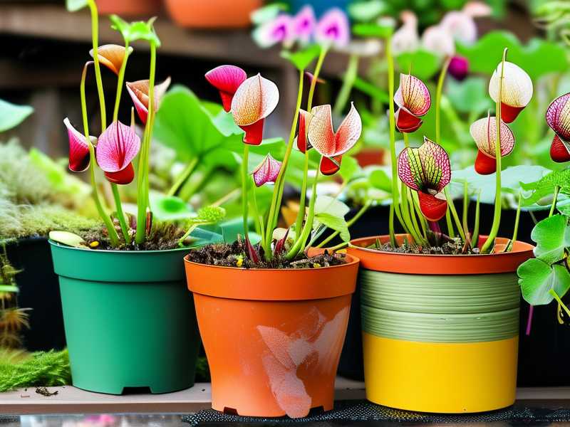 How to create separate dedicated watering tools only for sensitive Sarracenia plants
