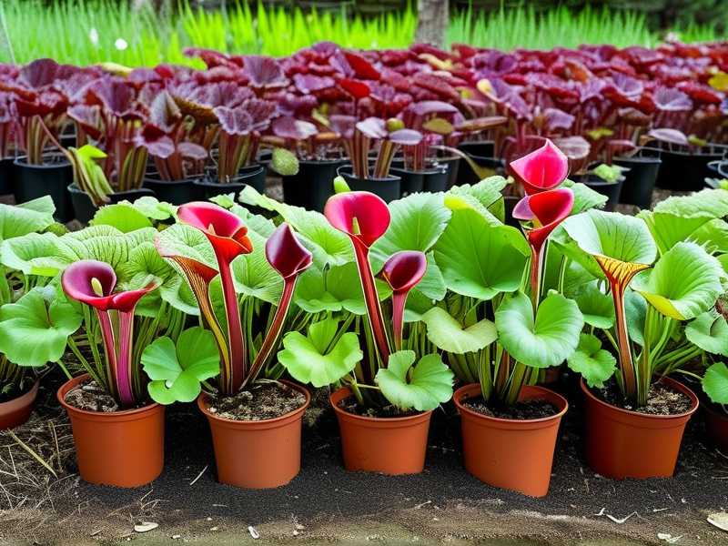 How to avoid oak leaves treated with yard chemicals near Sarracenia planting areas