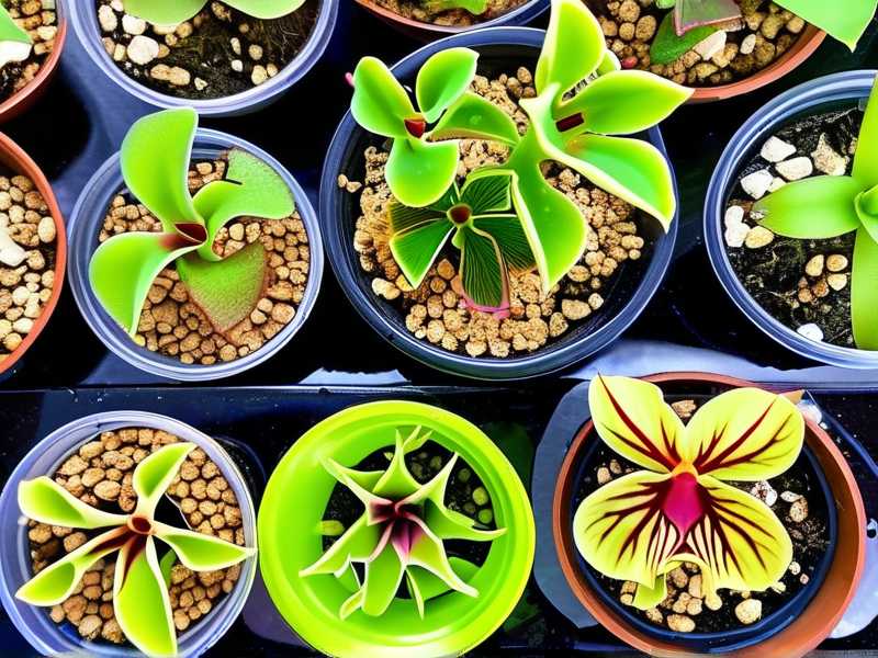 How to replace cracked leaking plastic trays holding valuable Sarracenia plant collections