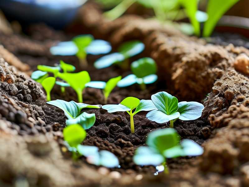 How to fill bog garden bed base with coarse sand for improved deep root drainage