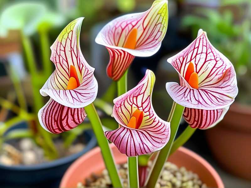 Full Sun Loving Sarracenia Varieties for Yard Planting 6 Types