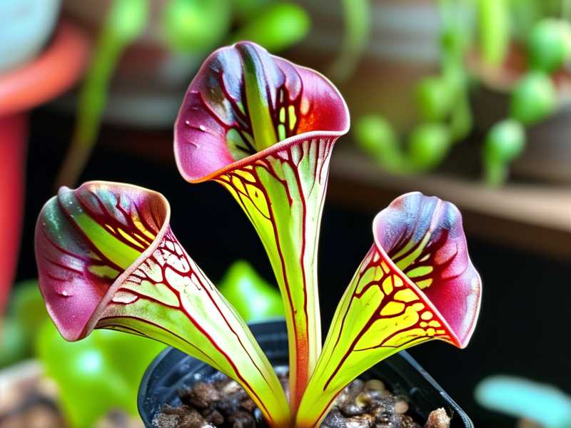 Rare Color Variant Sarracenia for Plant Collectors 6 Special Types