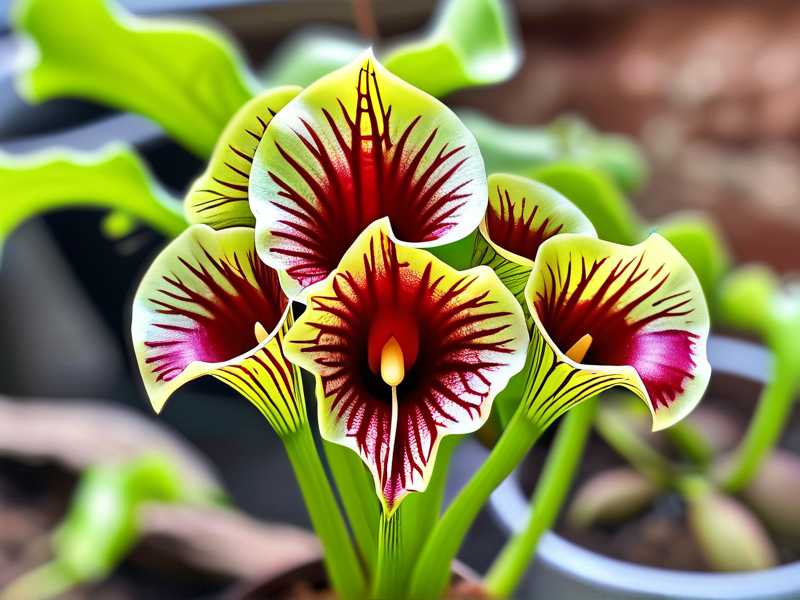 Heat Resistant Sarracenia for Tropical Climate Growth 5 Varieties