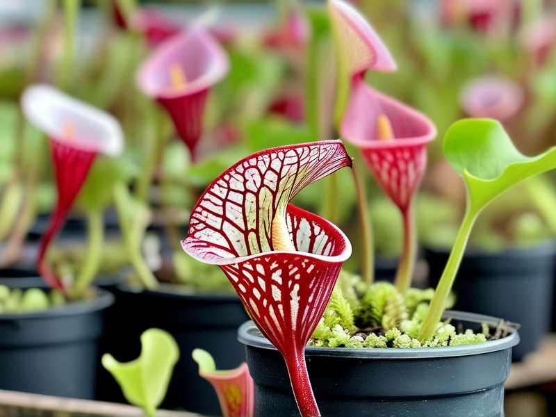 Cold Resistant Sarracenia for Northern Region Planting 5 Varieties