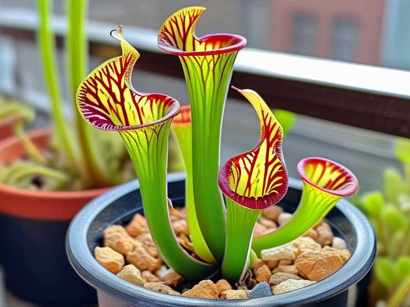 Dwarf Sarracenia Varieties for Small Balcony Pots 6 Types
