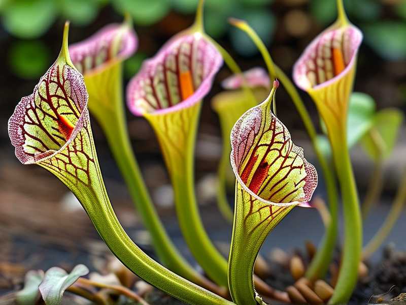 Tall Sarracenia Varieties for Landscape Background 5 Options
