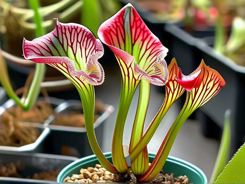 Hardy Sarracenia Varieties for Outdoor Garden Planting 6 Types