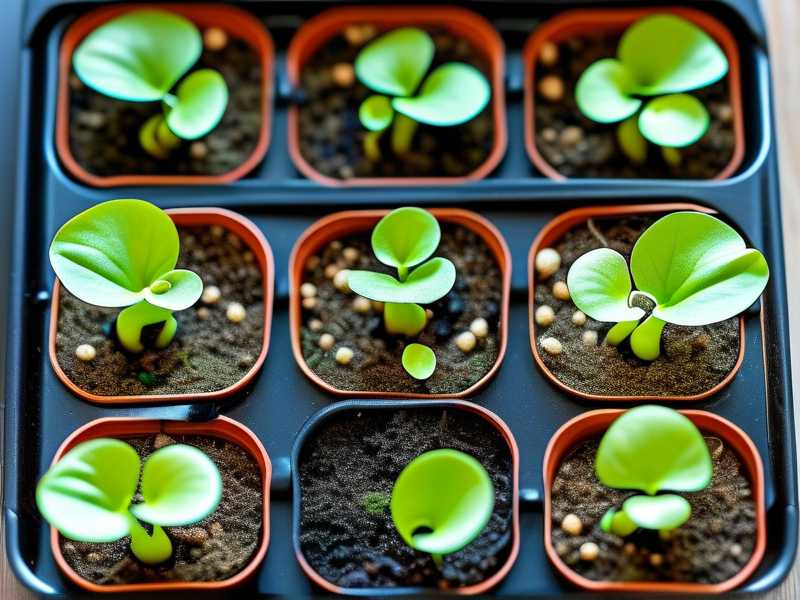 How to transplant young Sarracenia seedlings into individual small starter pots