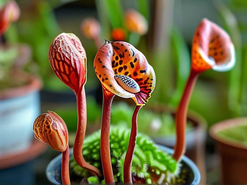 How to manually feed captured insect prey fixing nutrient deficiency indoor Sarracenia decline