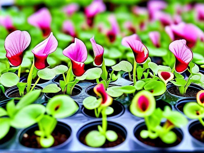 How to deploy low-watt heat mats only for cold-stratified germinating Sarracenia seed batches