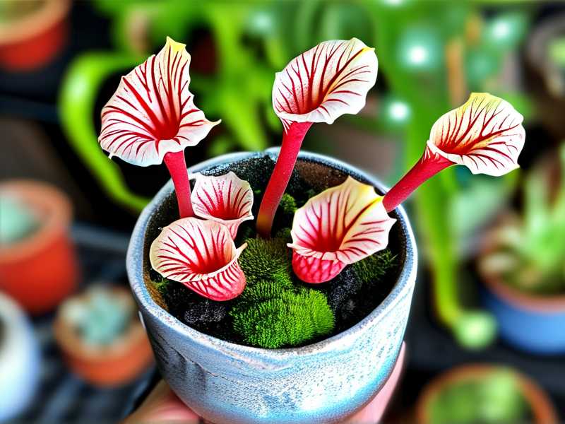 How to add portable small fans breaking stagnant air triggering Sarracenia terrarium mold growth