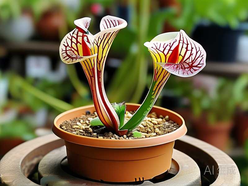 How to calculate correct daily light hours reversing weak thin new Sarracenia pitcher growth